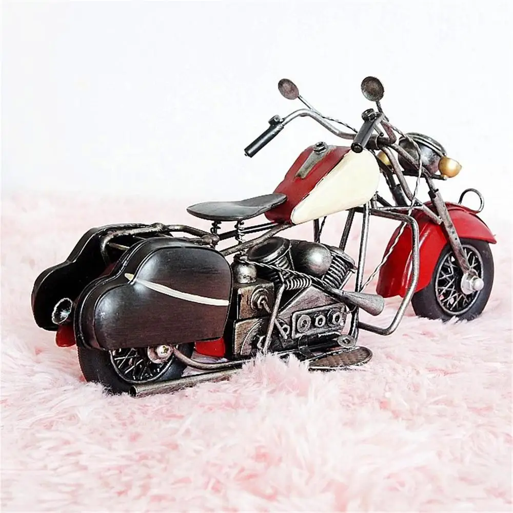 Креативное домашнее украшение железная модель Knick-knacks винтажная мотоцикла