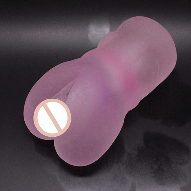 Прозрачная Вагина для мужчин силиконовая карманная киска мужской мастурбатор