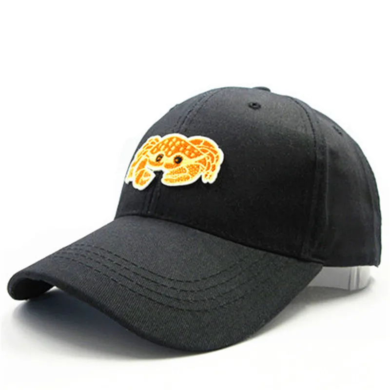 

crab embroidery Baseball Cap hip-hop cap Adjustable Snapback Hats for men and women 100