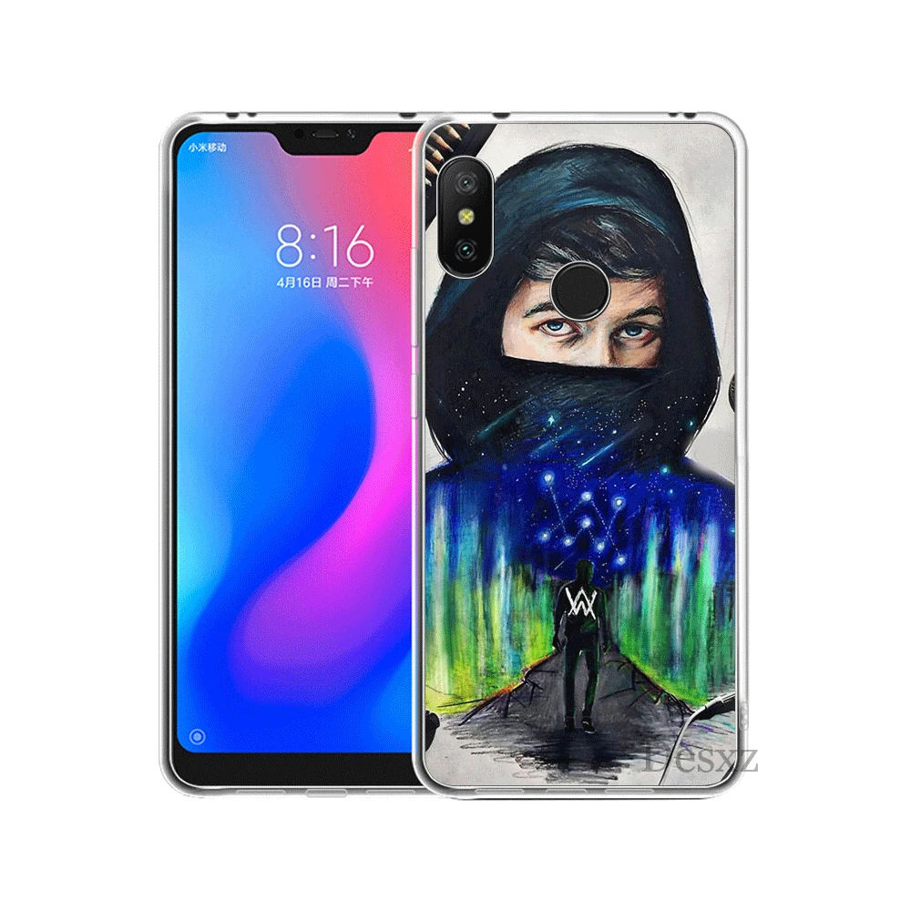 Мобильный чехол для телефона Xiaomi Redmi Note 6 7 Pro 5A 4 4X3 5 твердый переплет Алан Уокер |