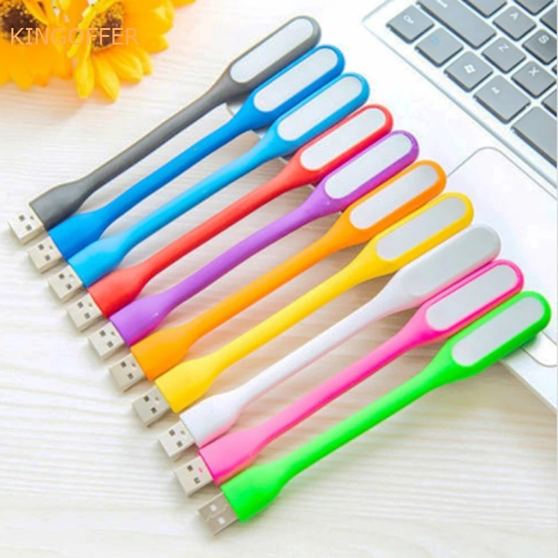 Портативный светодиодный ночник с USB 5 В 1 2 Вт настольная лампа мини для чтения