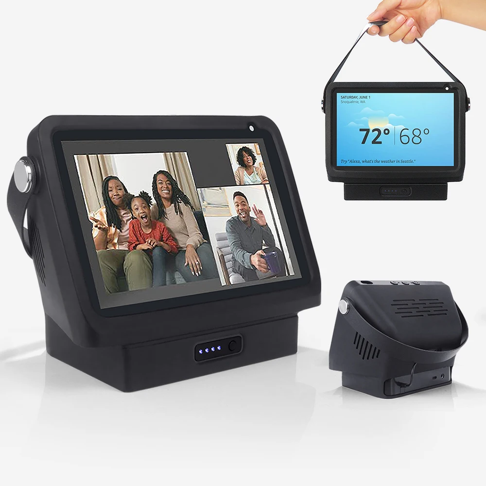 Аккумуляторная батарея для Echo Show 8 беспроводное зарядное устройство корпус