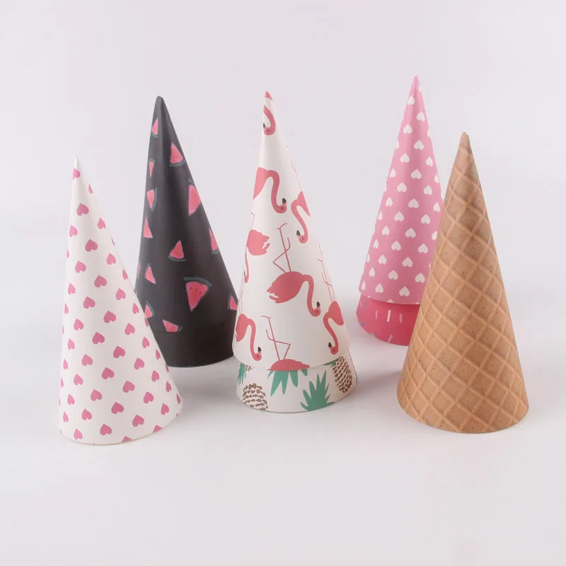 20 шт мороженое конус мини цветок оберточная бумага подарочная упаковка для
