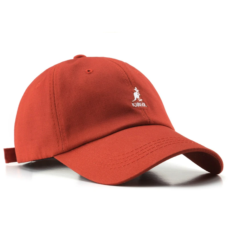 

2020 New Embroidery Baseball Cap Kangaroo Pattern Hat Adjustable New Animal Farm Baseball Cap Sun Hat Outdoor Tourism Shade Hats