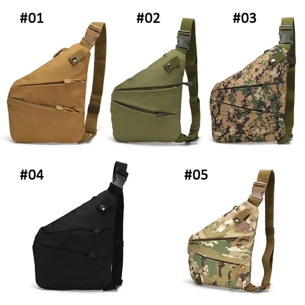 

Portable Tactical Chest Bag Handbag 800D Oxford Cloth Hiking Camping Cycling Outdoors Crossbody Bag Practical Backpack