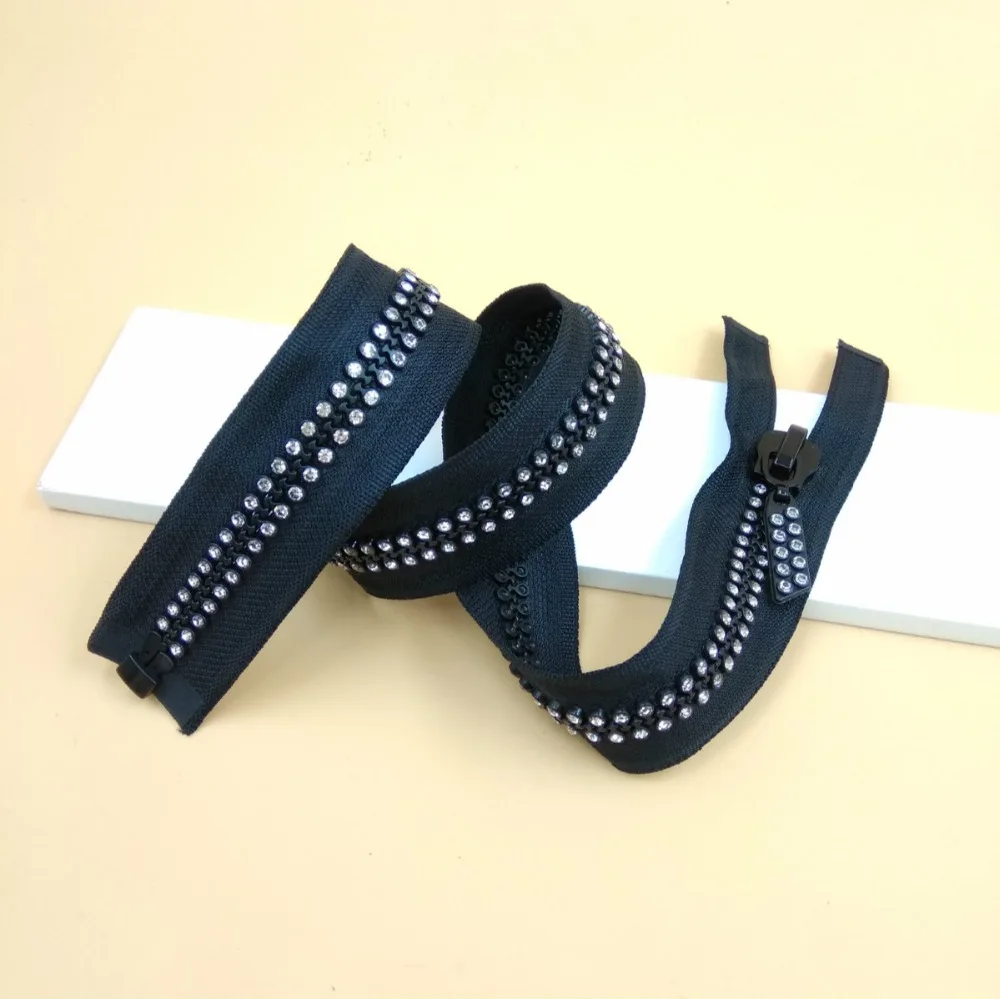 10 # новый дизайн модная пошив пальто куртка на молнии со стразами 60/70/80/100/120 см 2