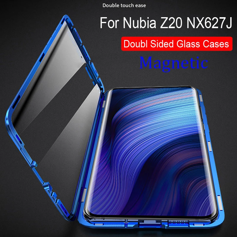 Магнитный чехол для ZTE Nubia Z20 NX627J 360 дюйма передний + задний двухсторонний из