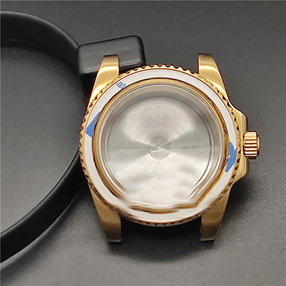 

Waterproof Watch Case 316L Stainless Steel Modified Watch 2824 Case Sapphire Case For Diving Water Ghost All Black Pvd Watch