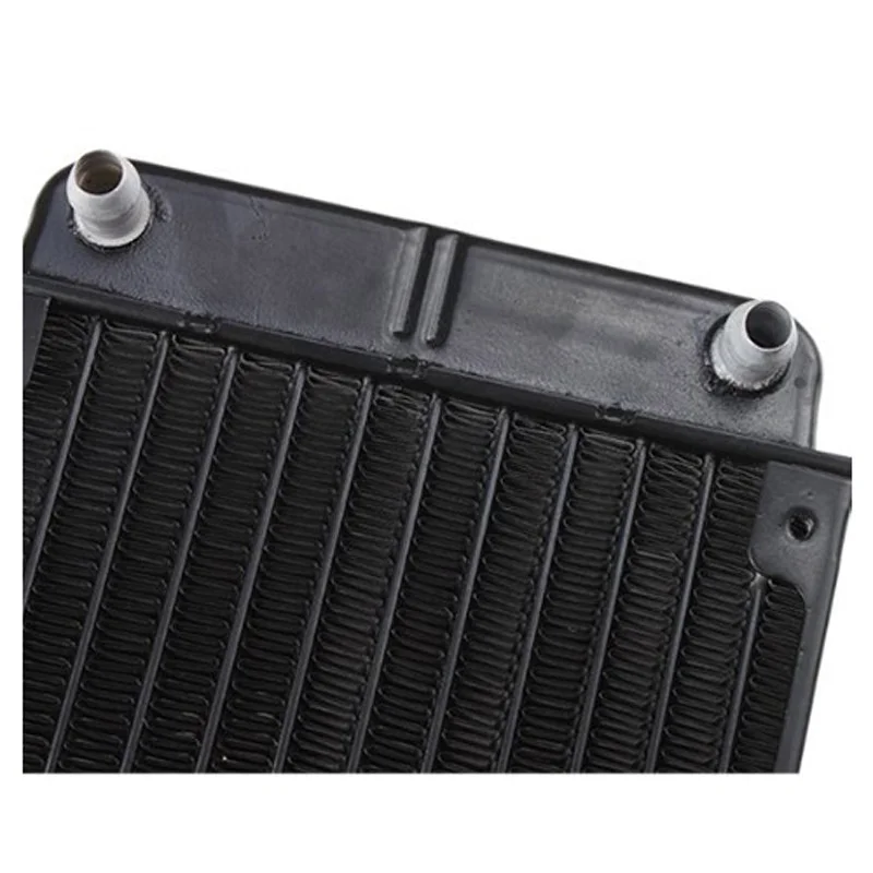 Черный алюминиевый радиатор теплообменника для ПК ЦП СО2 лазерная система