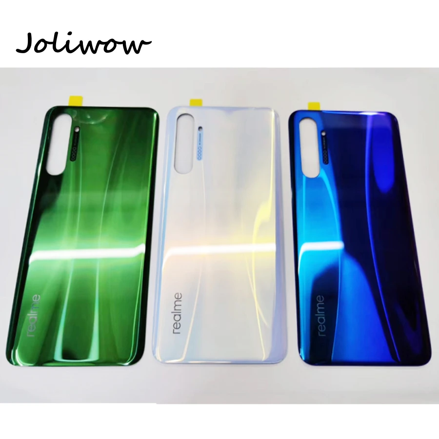 6 4 for oppo realme xt back battery cover xt housing door glass case replacement for realme xt battery cover free global shipping