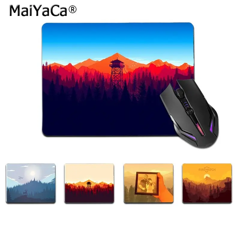 

Maiyaca высококачественный коврик для мыши Deep forest firewatch, игровые коврики, Лидер продаж, оптовая продажа, игровой коврик для мыши