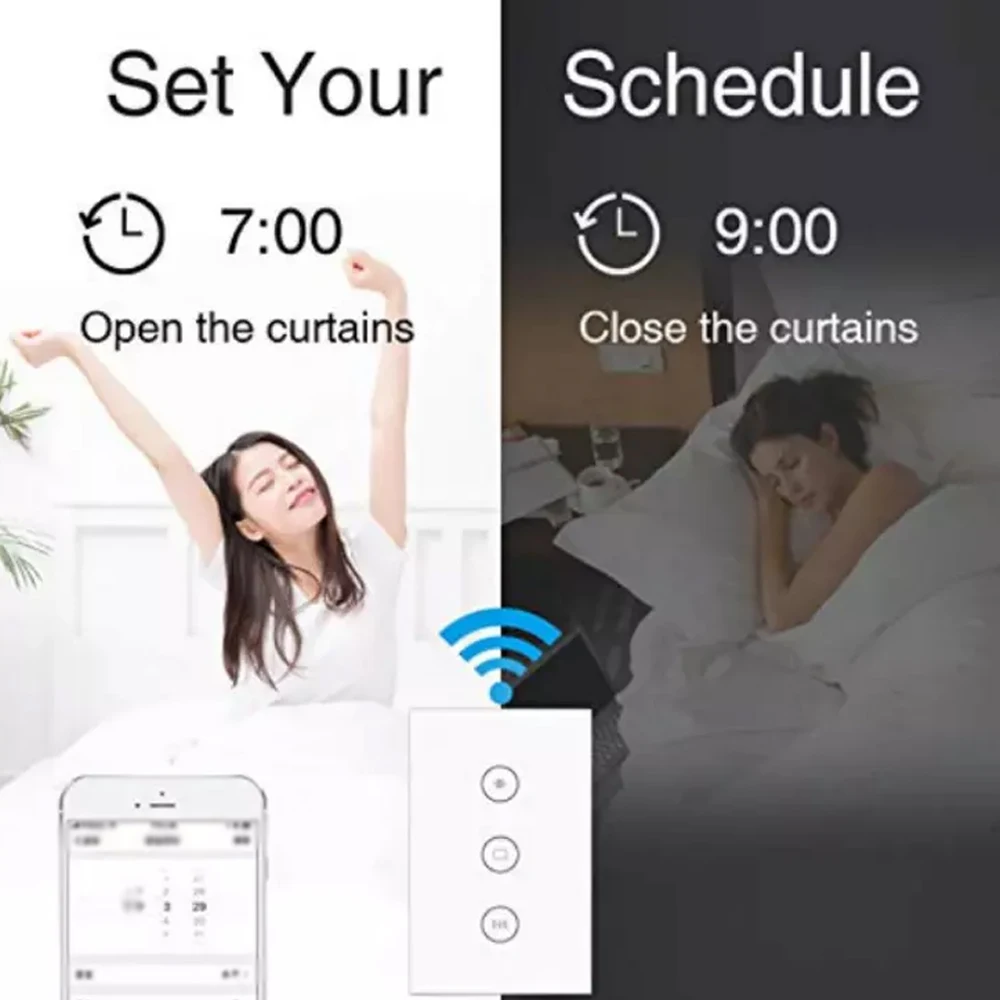 Wi-Fi BLE двухрежимное вращающееся реле затвора таймер переключатель управление с