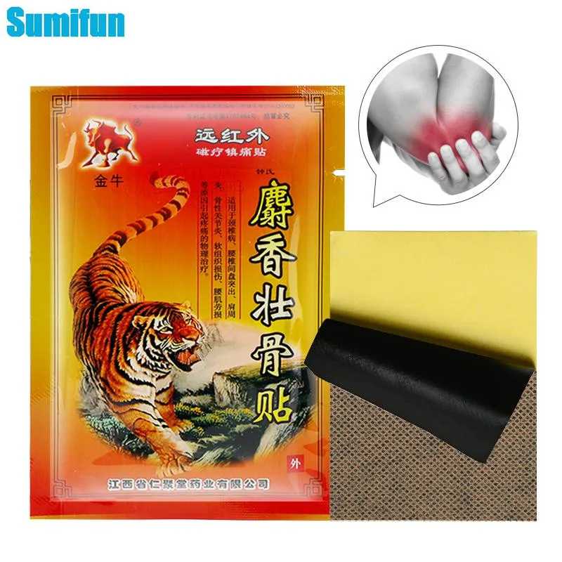 

16Pcs Pain Relief Patches Tiger Balm Lumbar Knee Aches Pains Arthritis Joints Orhotics Plaster Spine Medical Plaster Health Care