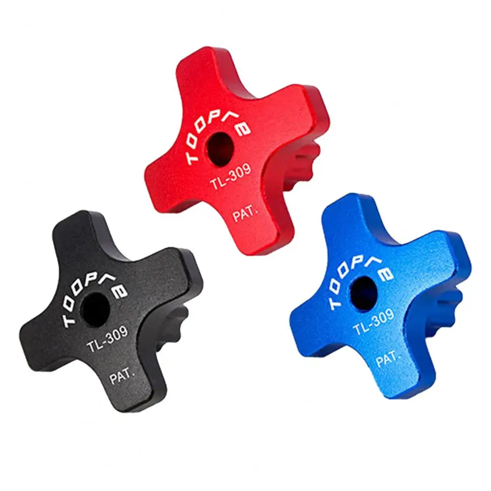 

Plum Blossom Crank Cover Anti-scratch Anti-oxidation Compact Bike Crankset Crank Arm Puller Shock Absorb Bike Crank Extractor