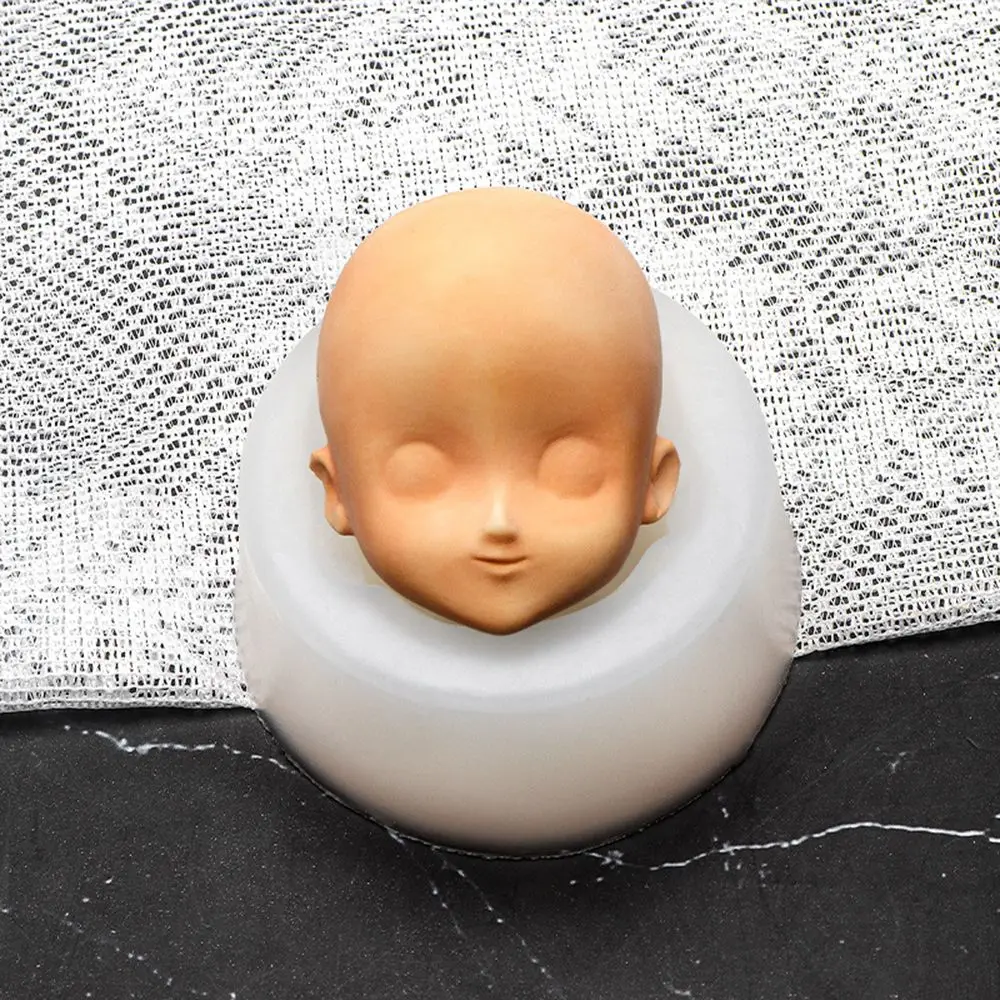 3D детское лицо силиконовые формы версия Q лицевая форма DIY кукла Модификация