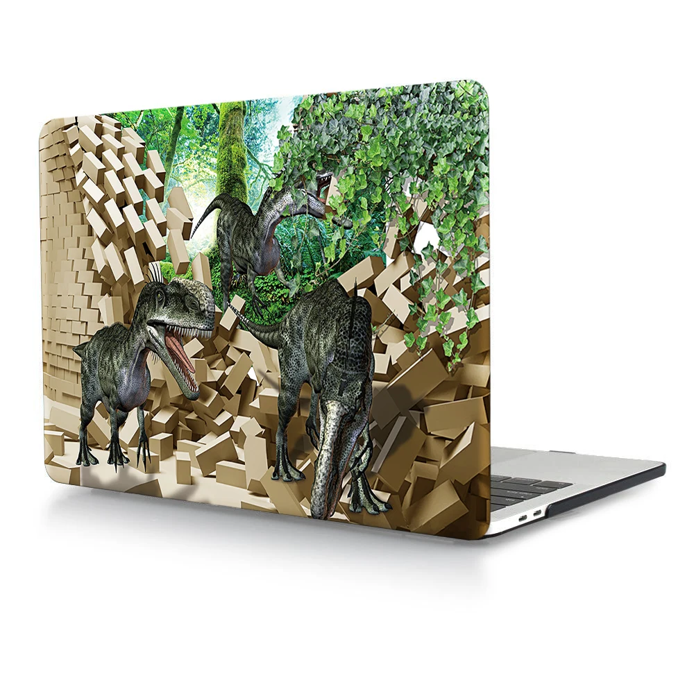 HRH, новинка, 3D, животное, аниме, мультфильм, корпус ноутбука, оболочка, защитный жесткий пластиковый чехол, рукав, крышка для Macbook Pro 13, сенсорная панель, A2159