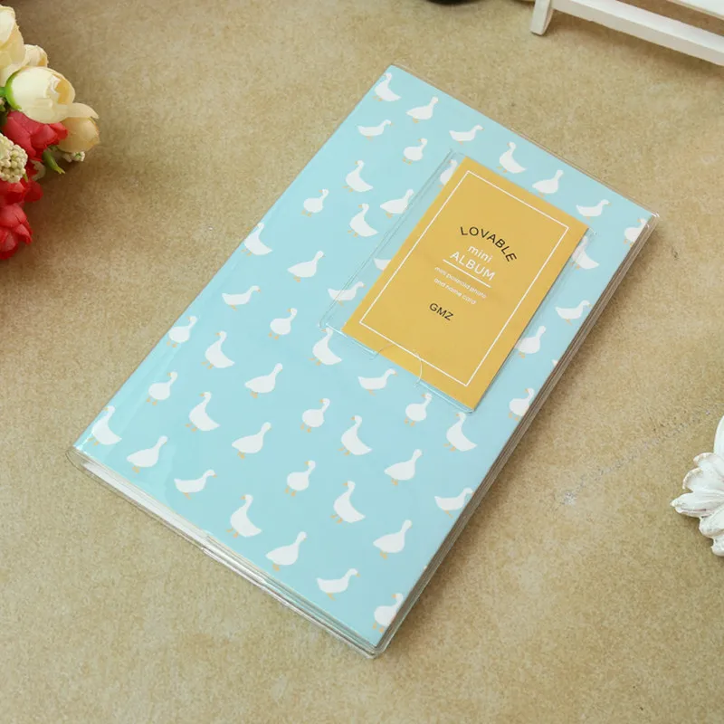 84 Карманный фотоальбом 3 дюйма маленькая карточка внутренний мини альбом 4 на
