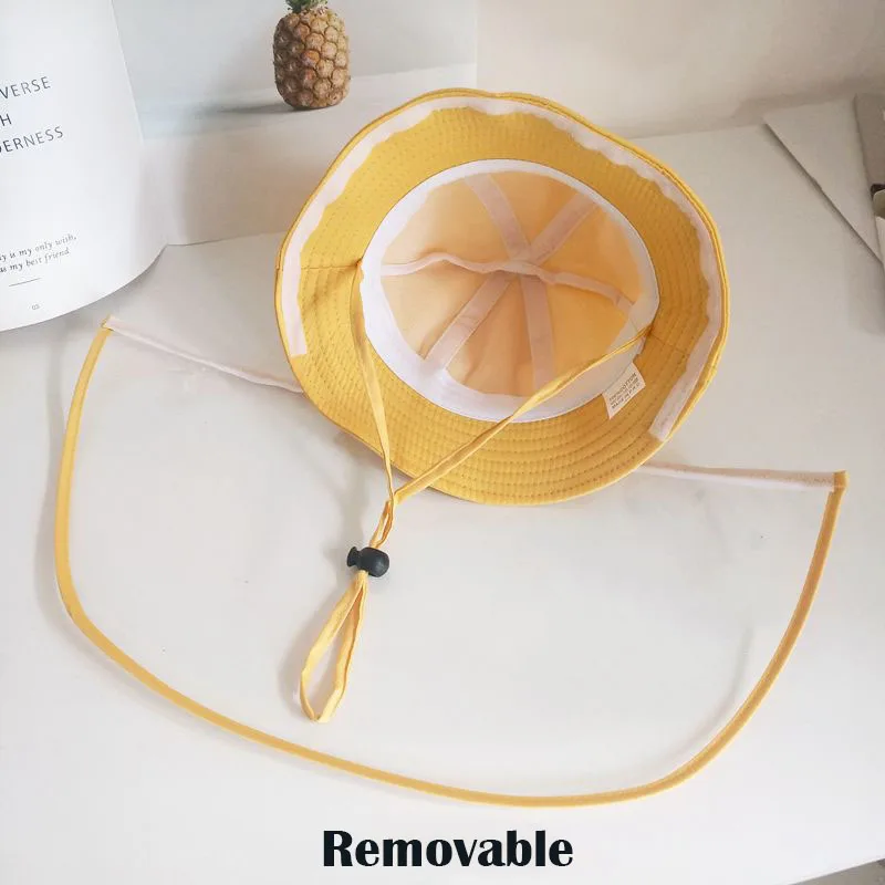 Children Hat Baby Protective Cap Basin Thin TPU Cute Fisherman Sunscreen | Детская одежда и обувь