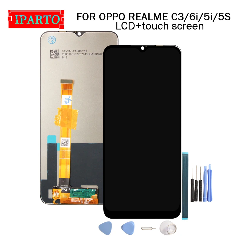 6 5 дюймов для OPPO REALME C3 ЖК дисплей + кодирующий преобразователь сенсорного экрана в