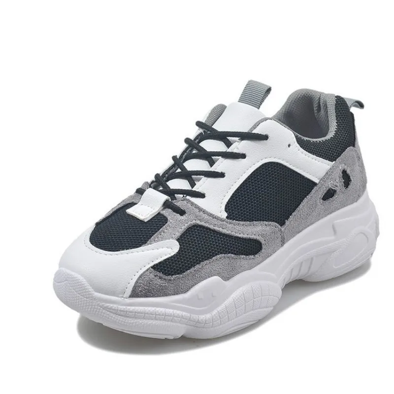 

Thick Bottom Panda Father Shoes Women's New Autumn 2019 Sports Breathable Net Red Casual Ins Running Shoes Trend