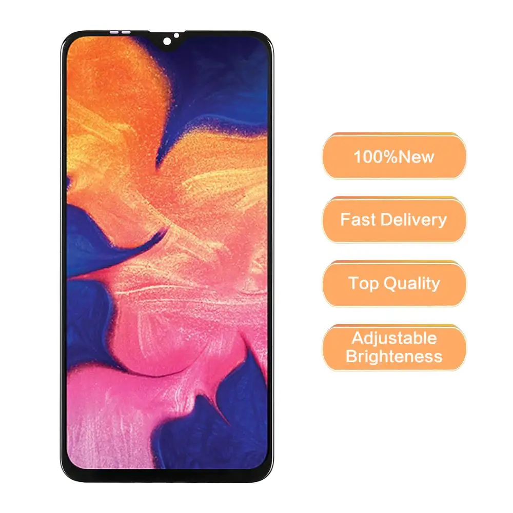 

For Samsung galaxy A10 lcd A105 SM-A105/DS A105F A105FD A105M Display and Touch Screen Can adjust brightness Digitizer Aseembly