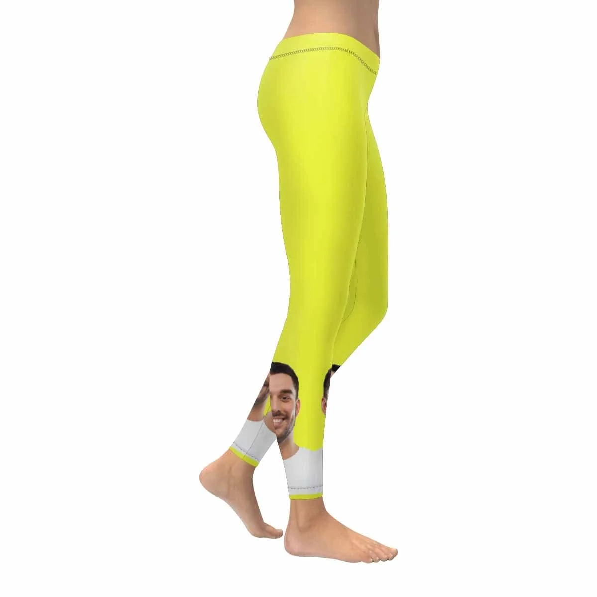 

Custom Face My Lover Style Low Rise Yoga Leggings