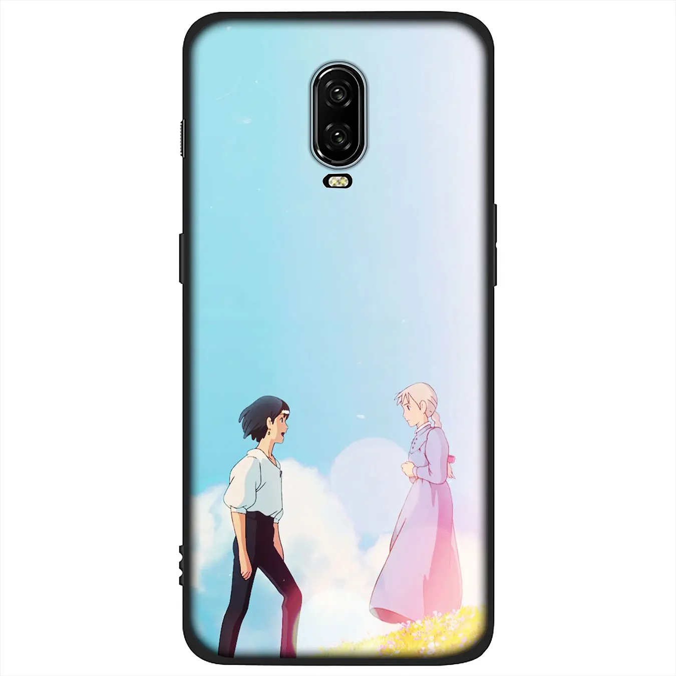 IYICAO Howl's Howls Moving Castle Мягкий Силиконовый ТПУ черный чехол для телефона OnePlus 7T 7 Pro 6T