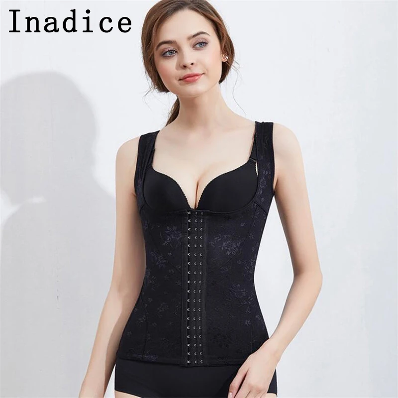 Inadice 2019 корсет пояс горячий мощный полиэстер широкий женский топ ткань