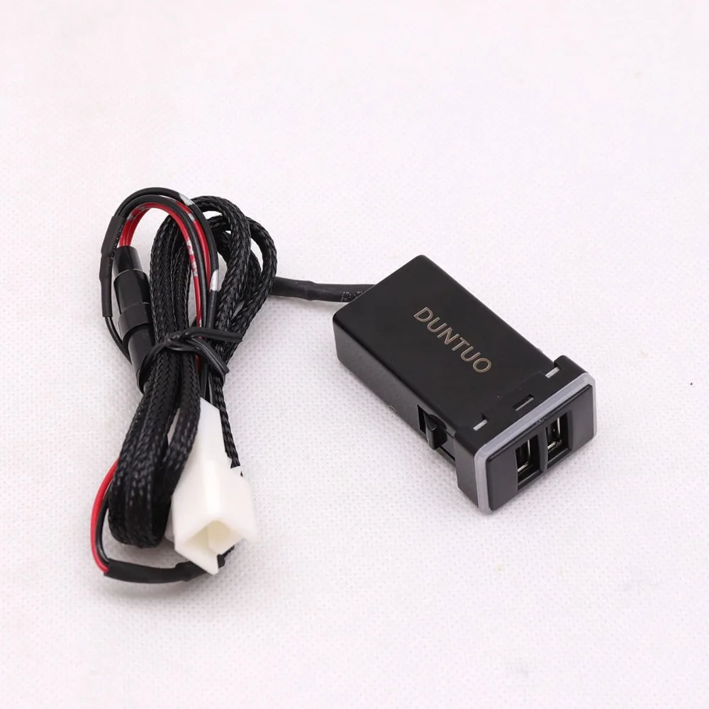 QC3.0 Quickcharge зарядное устройство двойной USB телефон Pad адаптер Plug& Play пользовательское заднее сиденье для- Toyota Alphard Vellfire 30 35