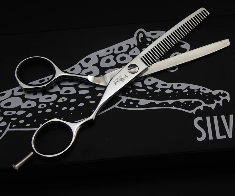 6 0 распродажа серебряные японские ножницы для волос 440C дешевые парикмахерские