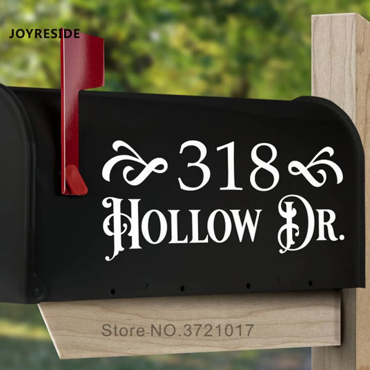 Mailbox Sticker Decoration Personalized Address Name Street House Outside Mail Box Wall Decals Custom Design Vinyl Decor M436 | Дом и сад