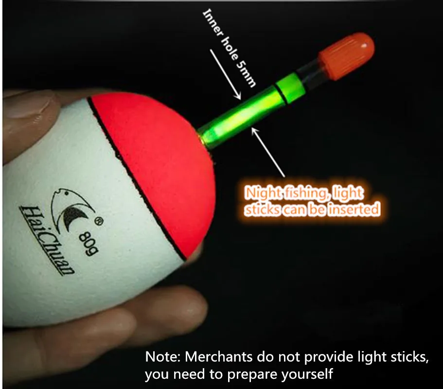 Поплавок для яиц EVA светящийся поплавок морской рыбалки снасти аксессуары