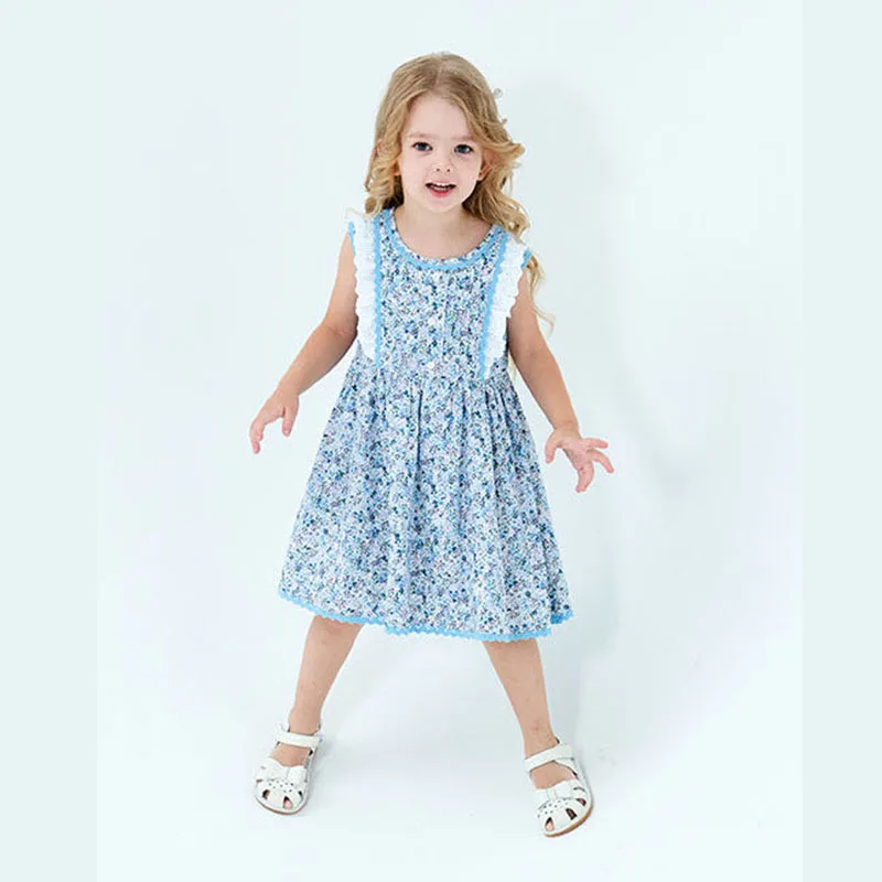 Платье для девочек красное платье с принтом летнее нового дизайна 2020 | Мать и