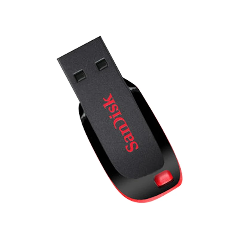 SanDisk USB флеш-накопитель 16 ГБ 32 64 Гб CZ50 Cruzer Blade 2 0 Флешка флешка для ноутбука |