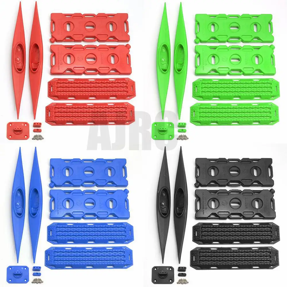 

6pcs Rescue Board Spare Fuel Tank Kayak Model Decoration For 1/10 RC Crawler Car Trax TRX4 TRX6 G63 D90 D110 Axial SCX10