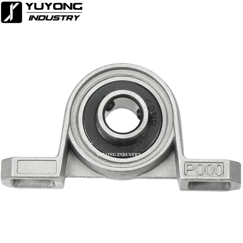 

50pcs/lot zinc alloy Ball Bearing KP000 Bore 10mm Inner Pillow Block Mounted Insert Bearing for 3D Printer CNC Engraver Mill
