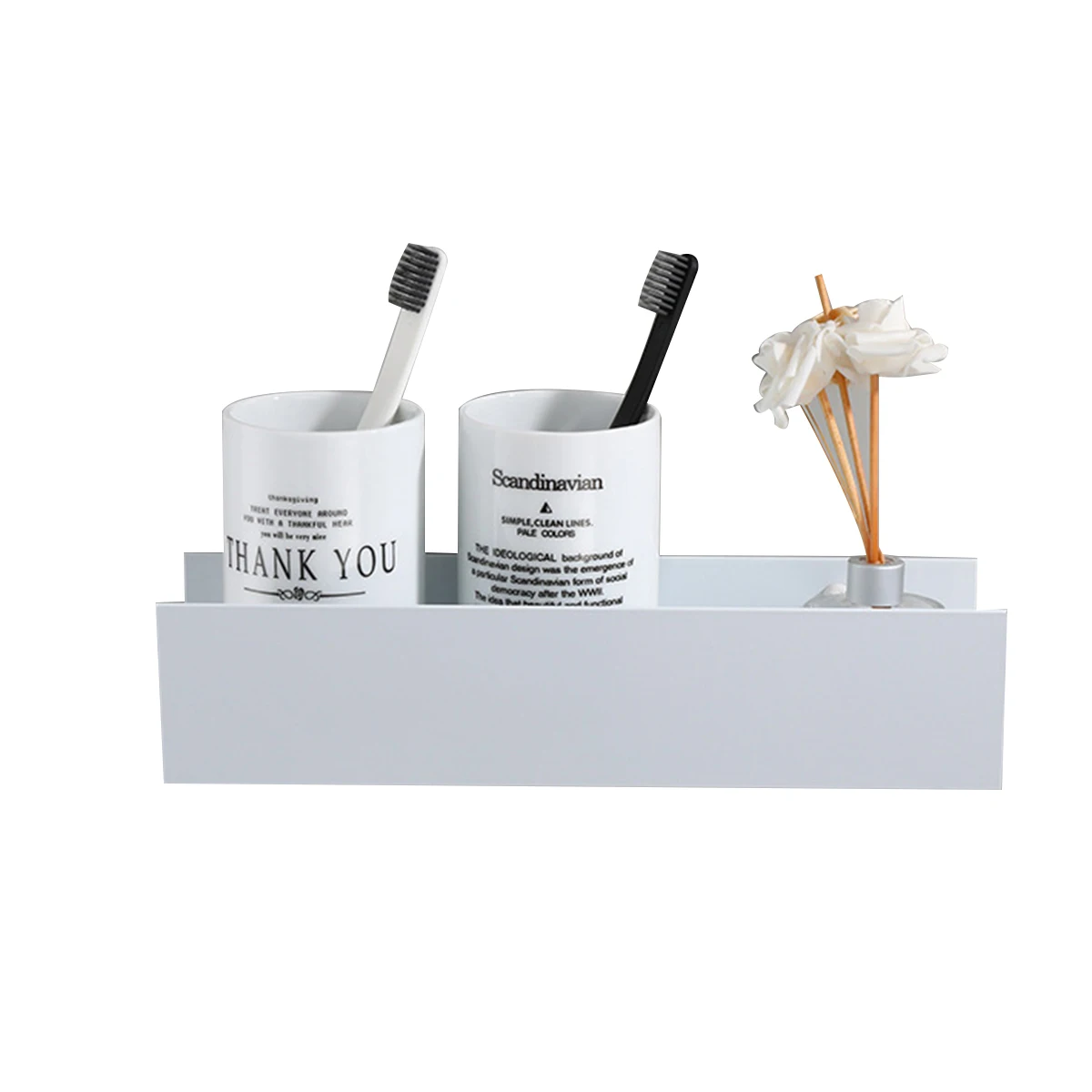 Ванная комната стеллаж для хранения Настенный Алюминий простые удобства