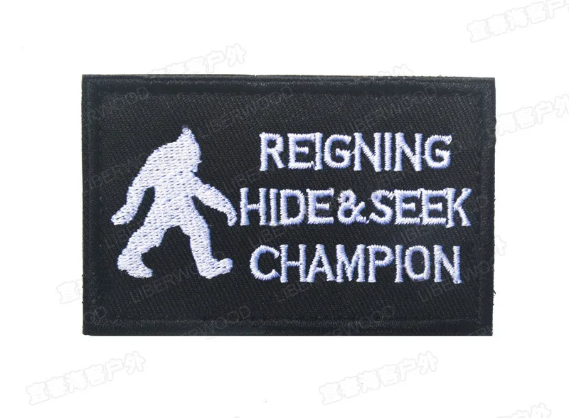 Боевой значок Bigfoot take нашивка оружие reign Боевая накладка на крючок для чемпиона