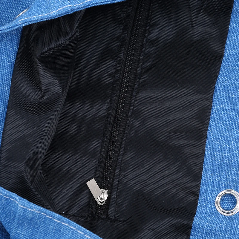 Новый Джинсовый холщовый женский рюкзак с кулиской школьные сумки для девочек