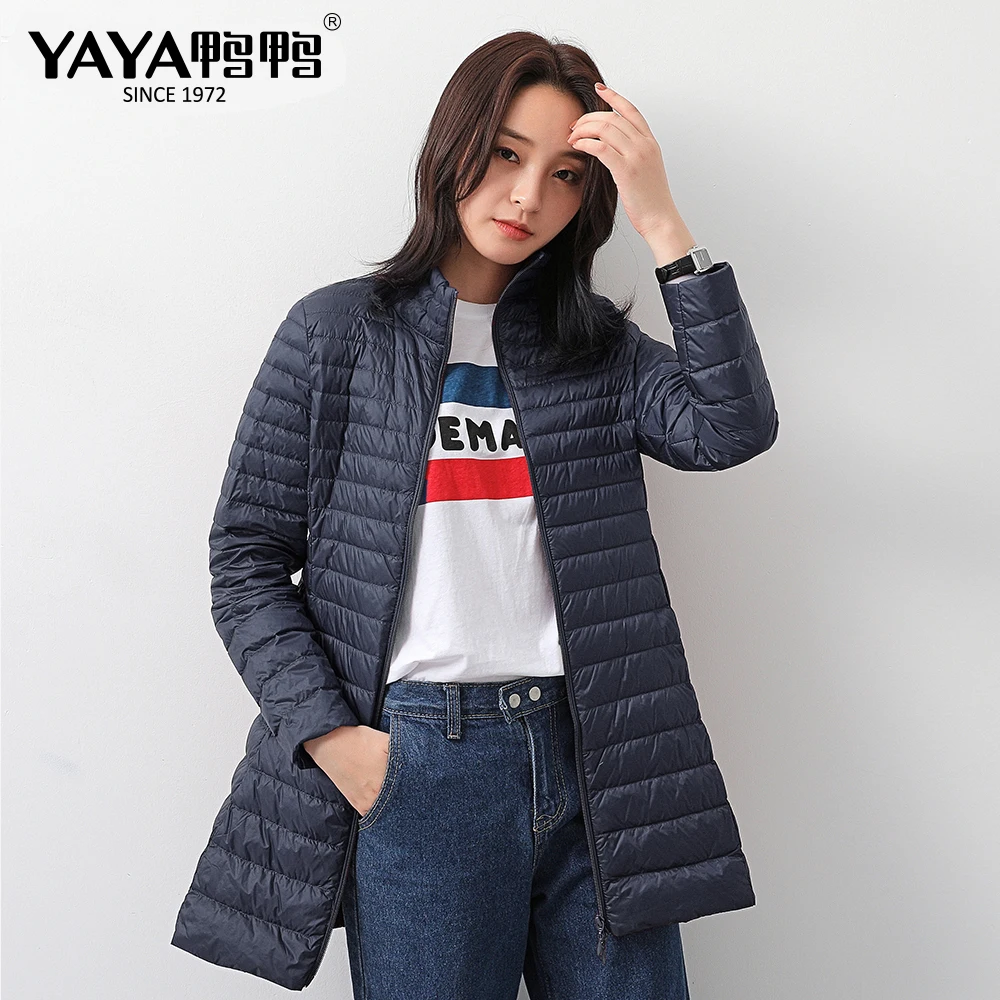 YAYA 2020 новая зимняя куртка женская утепленная модная теплая верхняя одежда