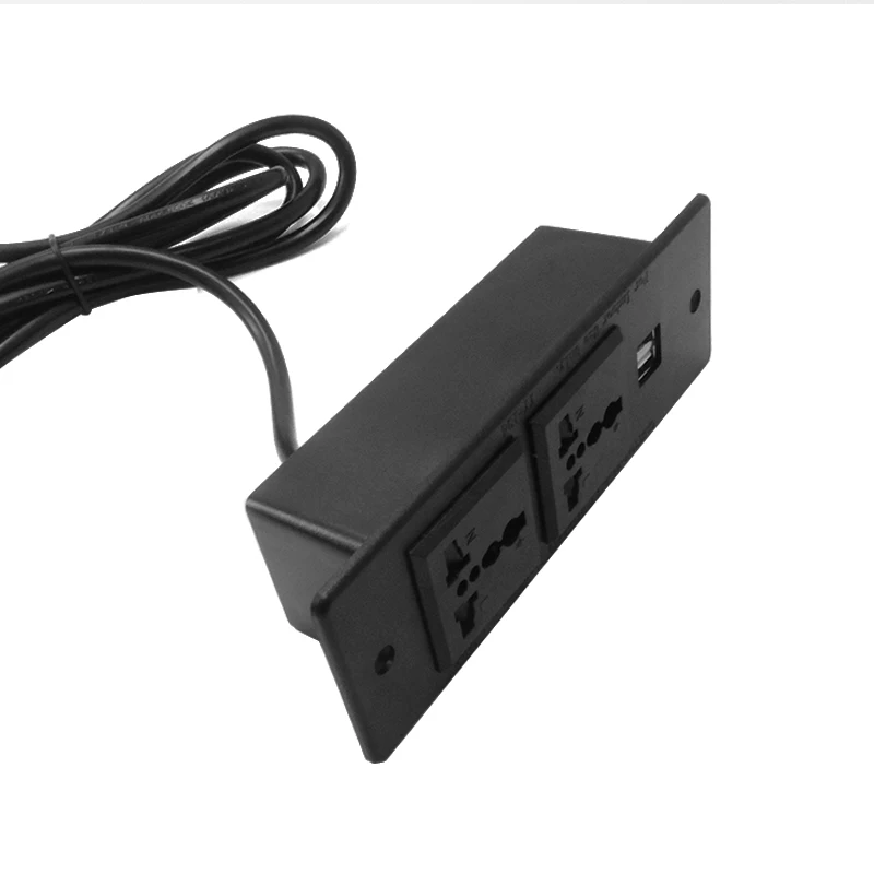 Настенная Встраиваемая удлинительная розетка универсальная настольная