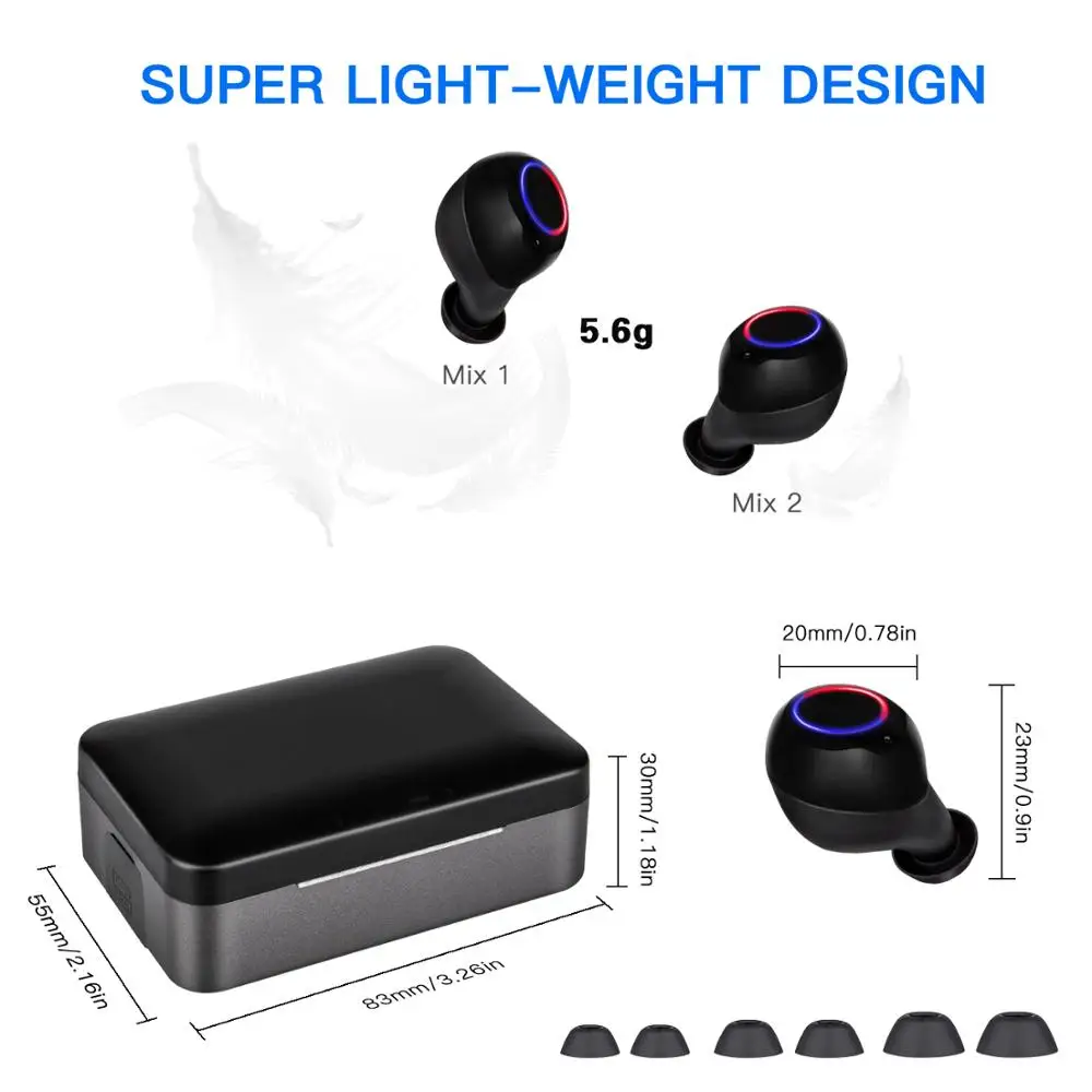 Слог B X01 bluetooth V5.0 басовые наушники Беспроводная гарнитура шумоподавление