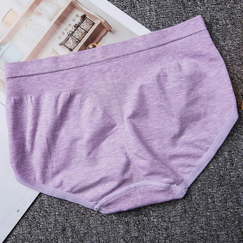 Новое японское стильное бесшовное нижнее белье со средней талией из хлопка Abdo