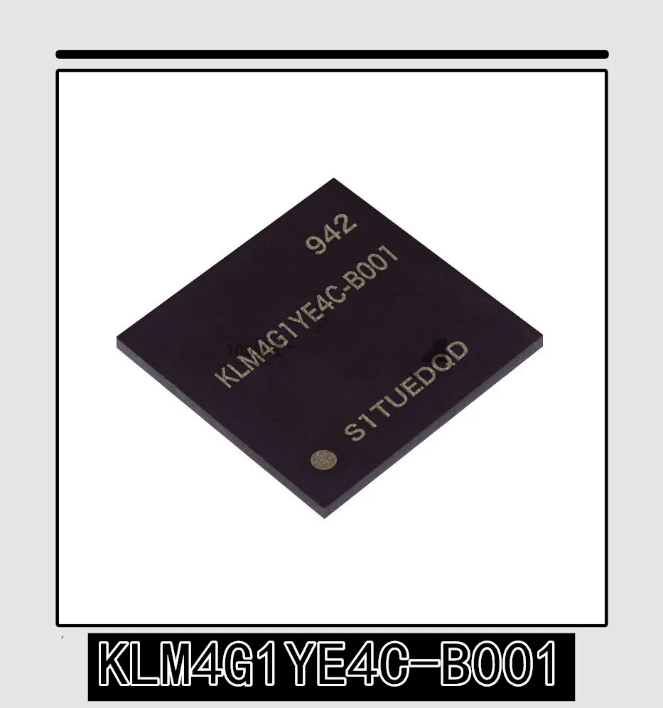 1 шт. 10 новый оригинальный подлинный KLM4G1YE4C B001 BGA 153 BGA153 4 gb Оперативная память