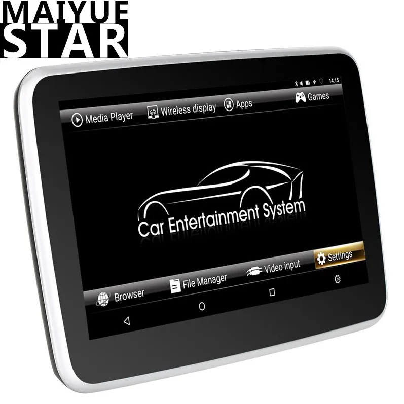 Автомобильный сенсорный экран на подголовник 10 1 дюйма Android 9 0 2 Гб + 16 ГБ 4K HD 1920*1080P