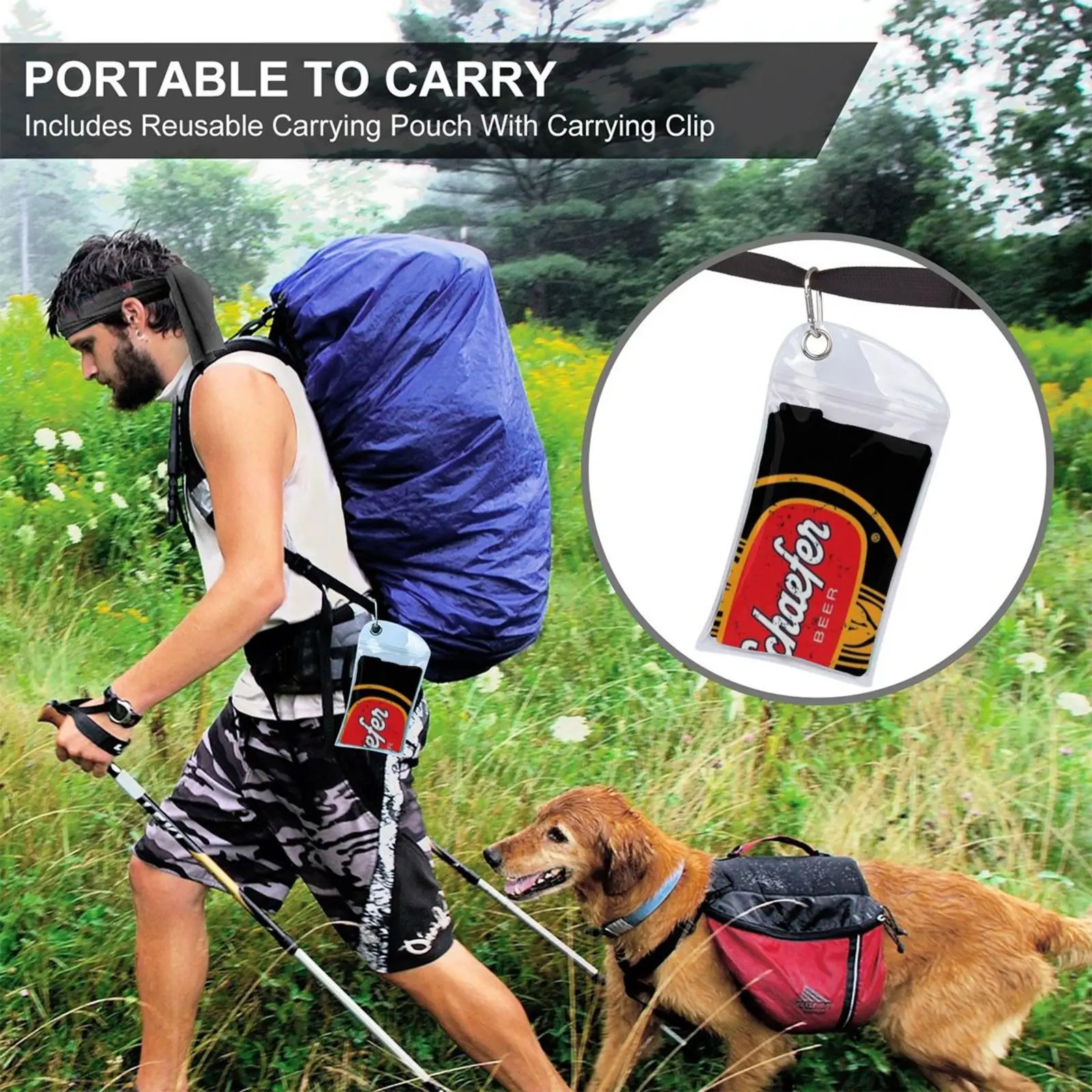 Быстросохнущее полотенце Schaefer для мужчин и женщин Спортивная портативная ванна