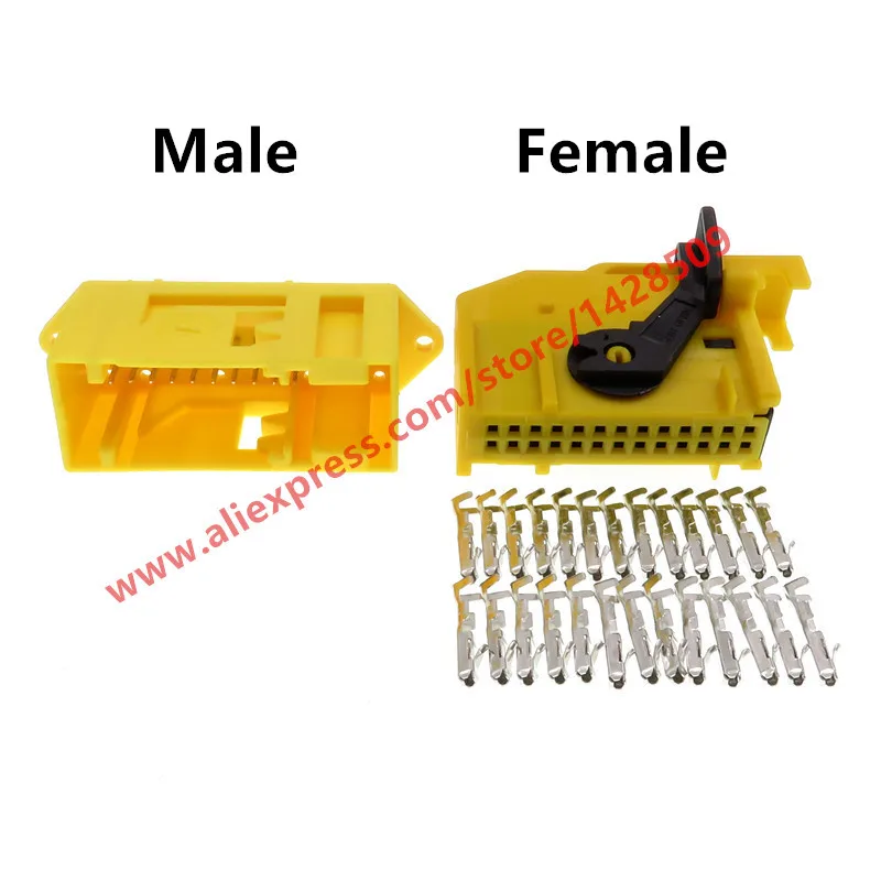 5 компл. 26 Way/Pin ECU автомобильный разъем 185879 1 185226 жгута проводов|connector auto|connector