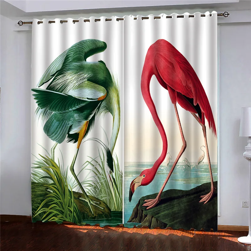

customize 2020 curtains Bedroom 3D Window Curtain animal living room bedroom kitchen curtains decorate blackout curtains
