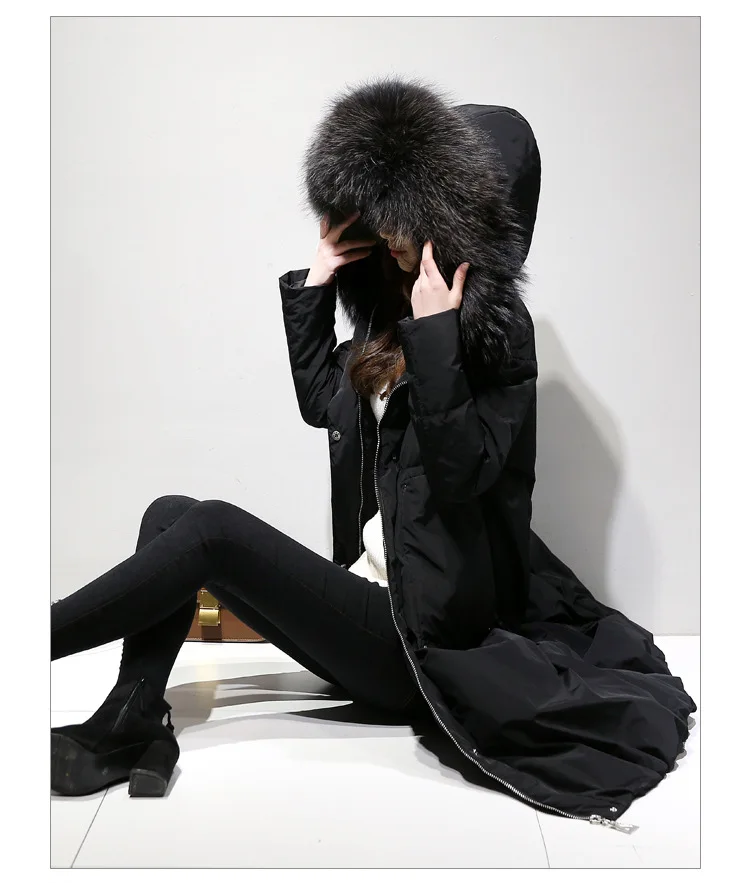 

Women Xl-5xl Winter Jacket Cotton-padded Jacket Plus Size Women's Mid-length Loose Padded Cotton Jacket Autumn Winter Fashion