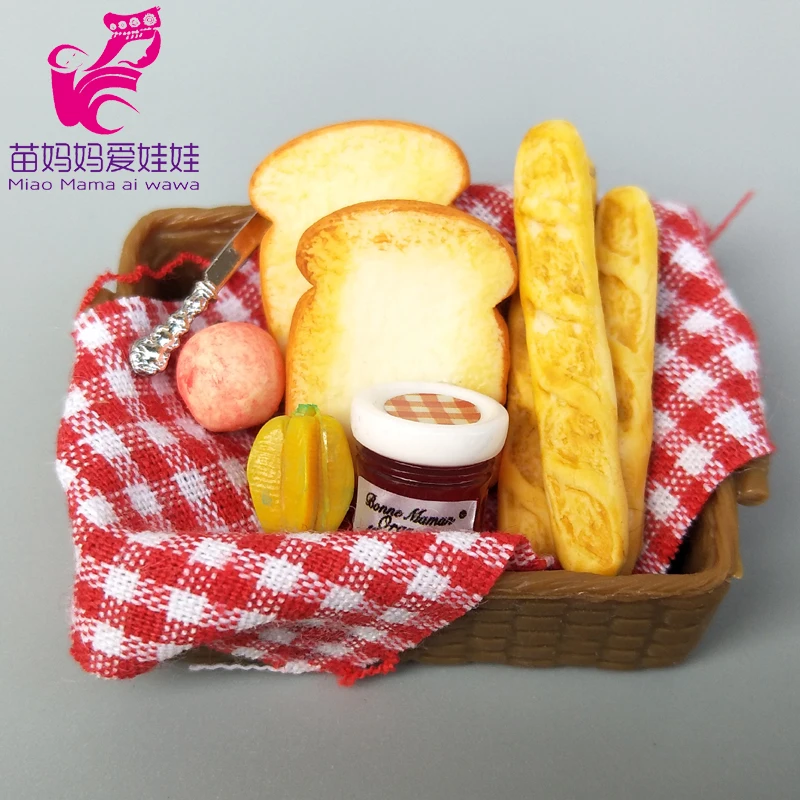 Миниатюрная модель для еды и напитков кухонный десерт завтрака куклы Барби Blythe